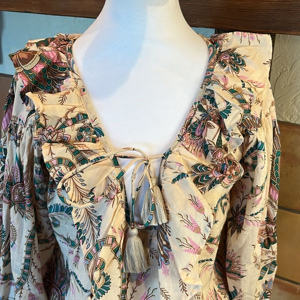 Tuckernuck’s Mille Versailles May Top Blouse, size M - Picture 2 of 10